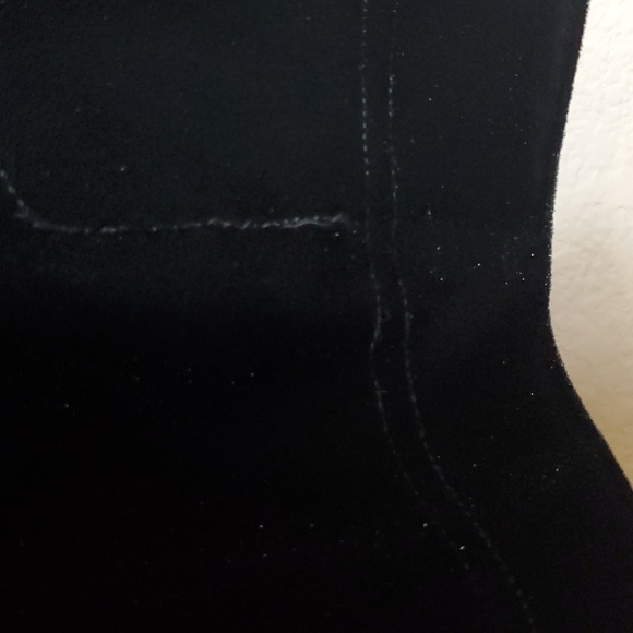 Chico's Plus Size Black Velvet Shift Dress Size 3 US 16/18 Holiday Party - Picture 6 of 8